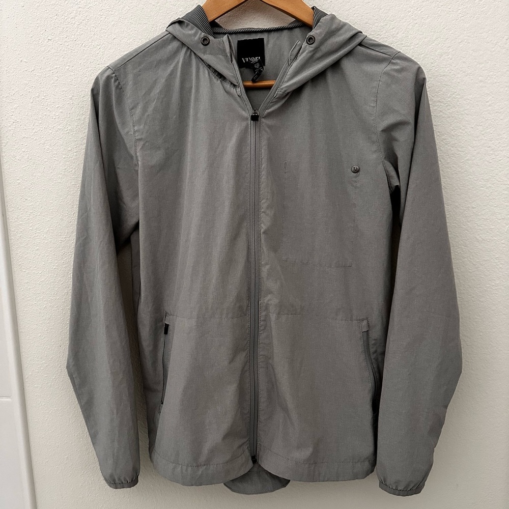Vuori Gray Bomber Jacket